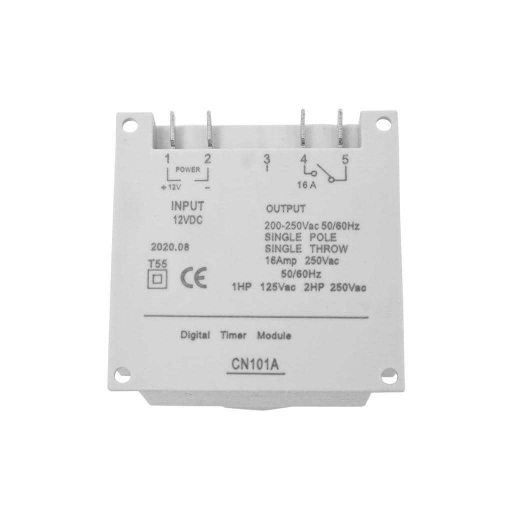 12V Timer Switch, Programmable, 7-Day (12V DC, 16 Schedules)