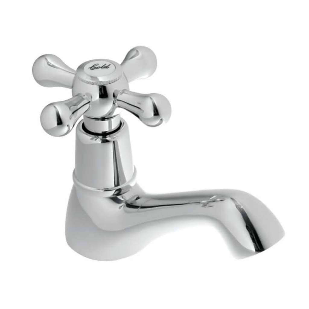 Classico Basin Pillar Faucet, 15mm, Chrome Plated DZR Brass