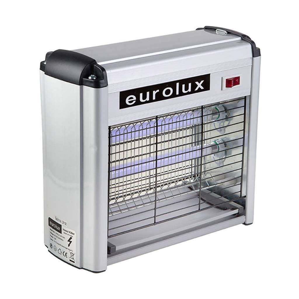 EUROLUX H45 Insect Killer with 2 x 6W Fluorescent Tubes, 20m
