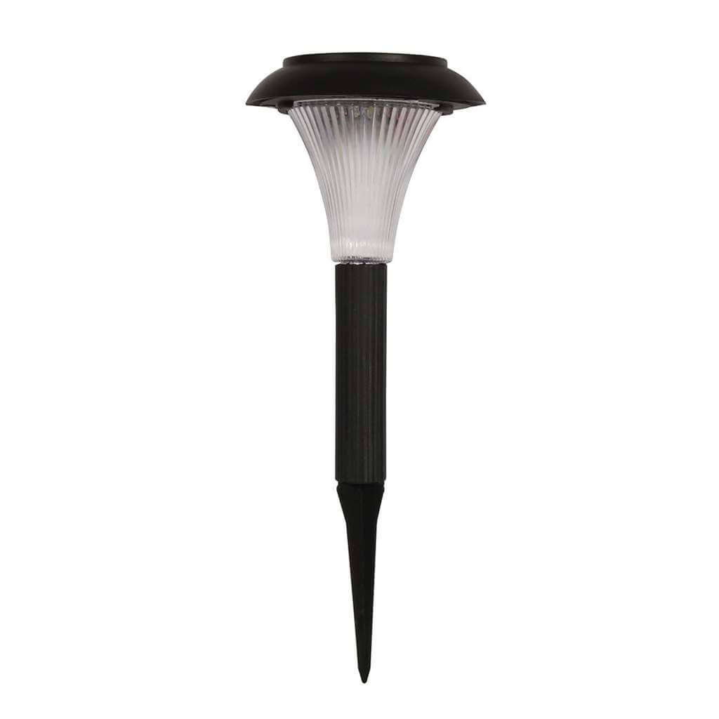 EUROLUX O166COL Solar Lights, 10-Pack, 0.06W LED, Multi-Coloured, Plastic, Black