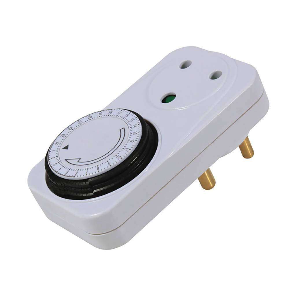 EUROLUX Plug-In Timer, 3500W, 24 Hours