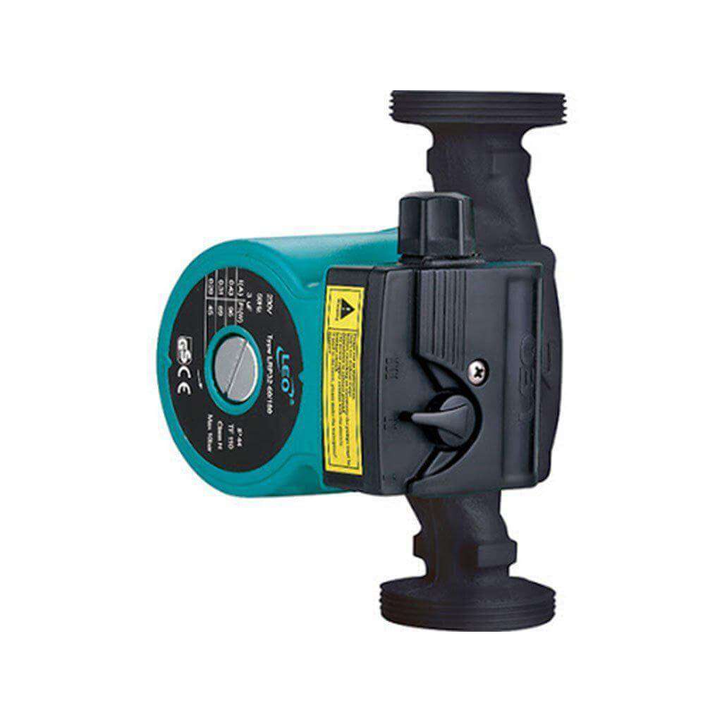 LEO LRP20-60/130 Hot Water Circulation Pump (3-Speed, 53l/min, 96W, 220V)