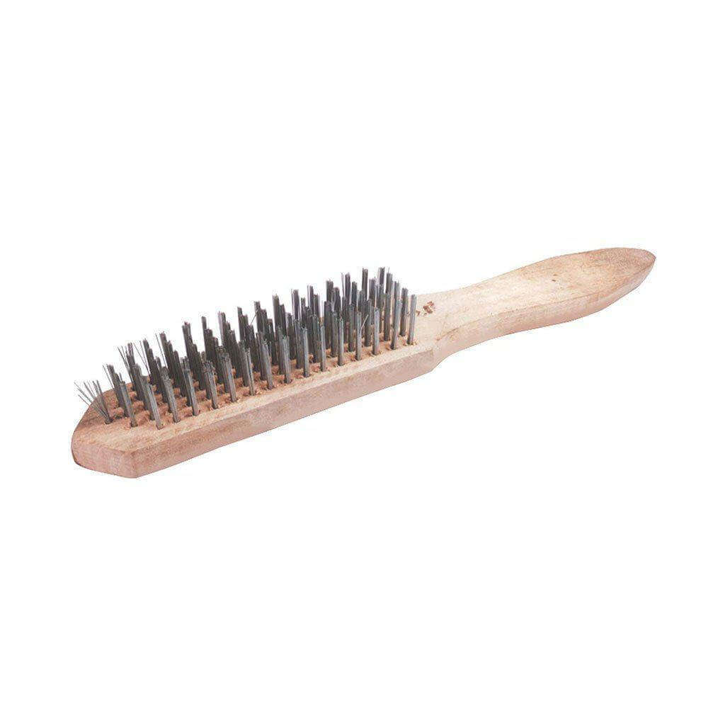 TRADEWELD 5 Row Wire Brush (Steel Bristles)