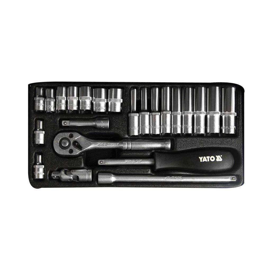 YATO YT-14421 Hexagonal Socket Wrench Set (4-13mm, 23 Piece)