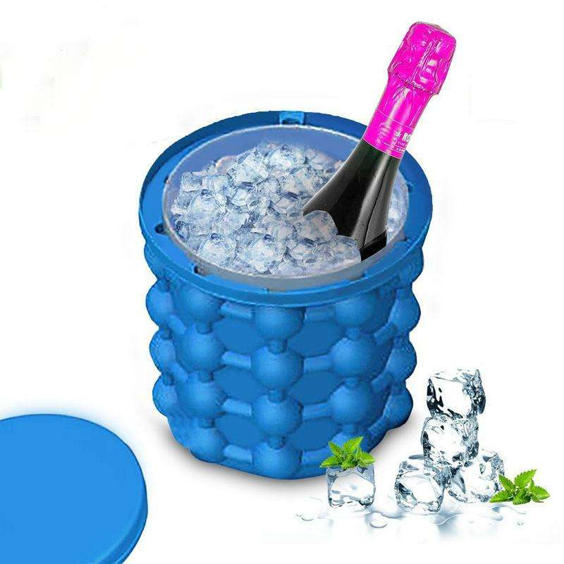 Stock from 6//The original ICE GENIE Ice Cube Maker! Space Saving Ice Cube Maker, Holds up to 120 Ic