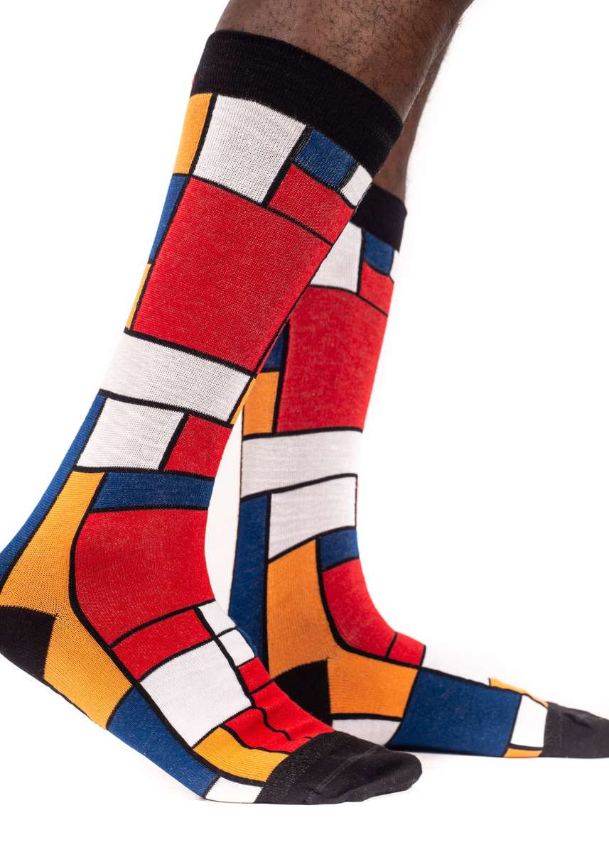 Sexy Socks - De Stijl Bamboo Socks - 8-11