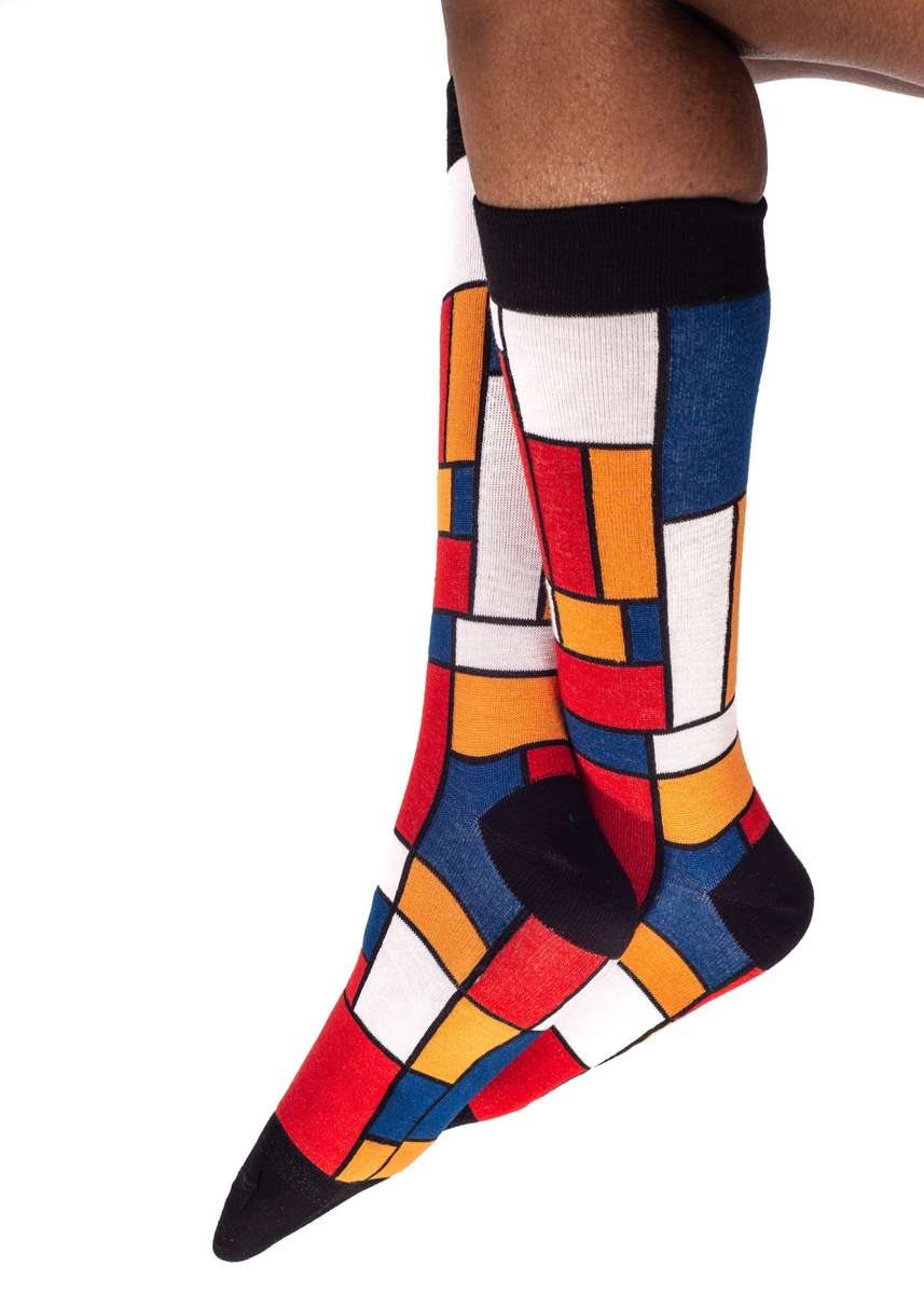 Sexy Socks - De Stijl Bamboo Socks - 8-11