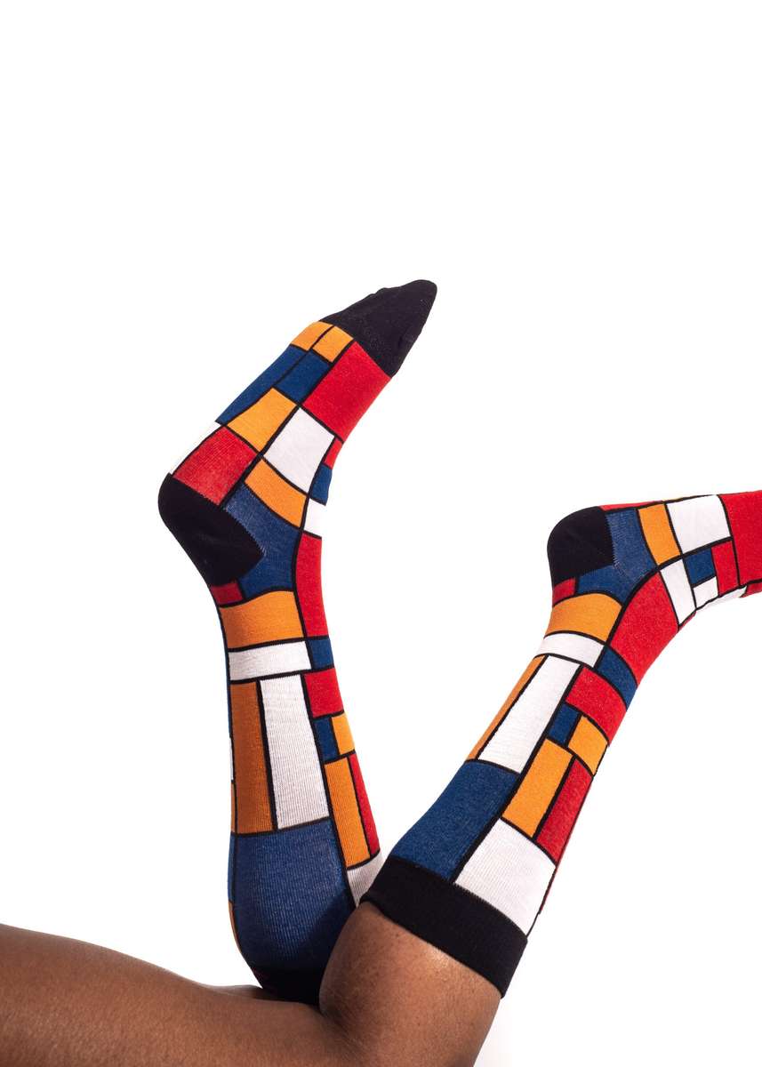 Sexy Socks - De Stijl Bamboo Socks - 8-11