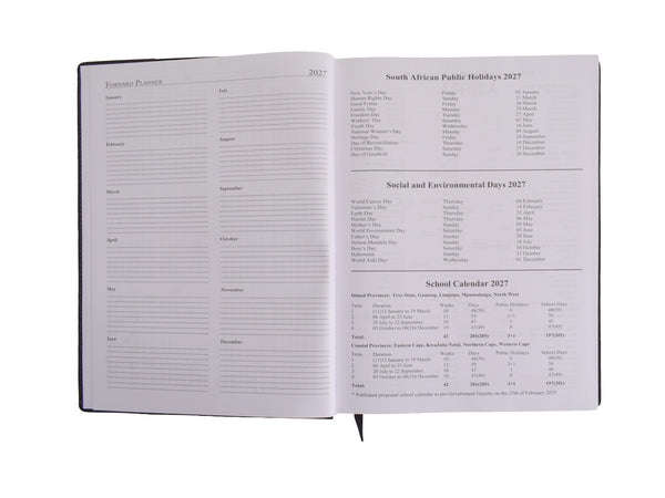 Graphite PU Diary A5 - 2027