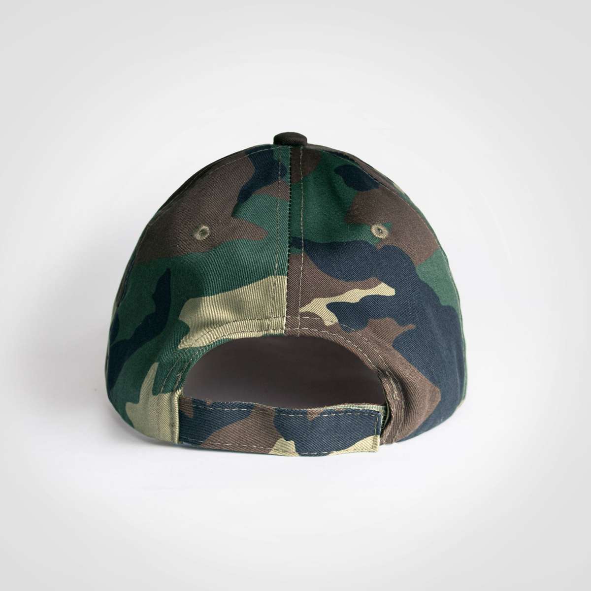 Camo Structured 6 Panel Cap