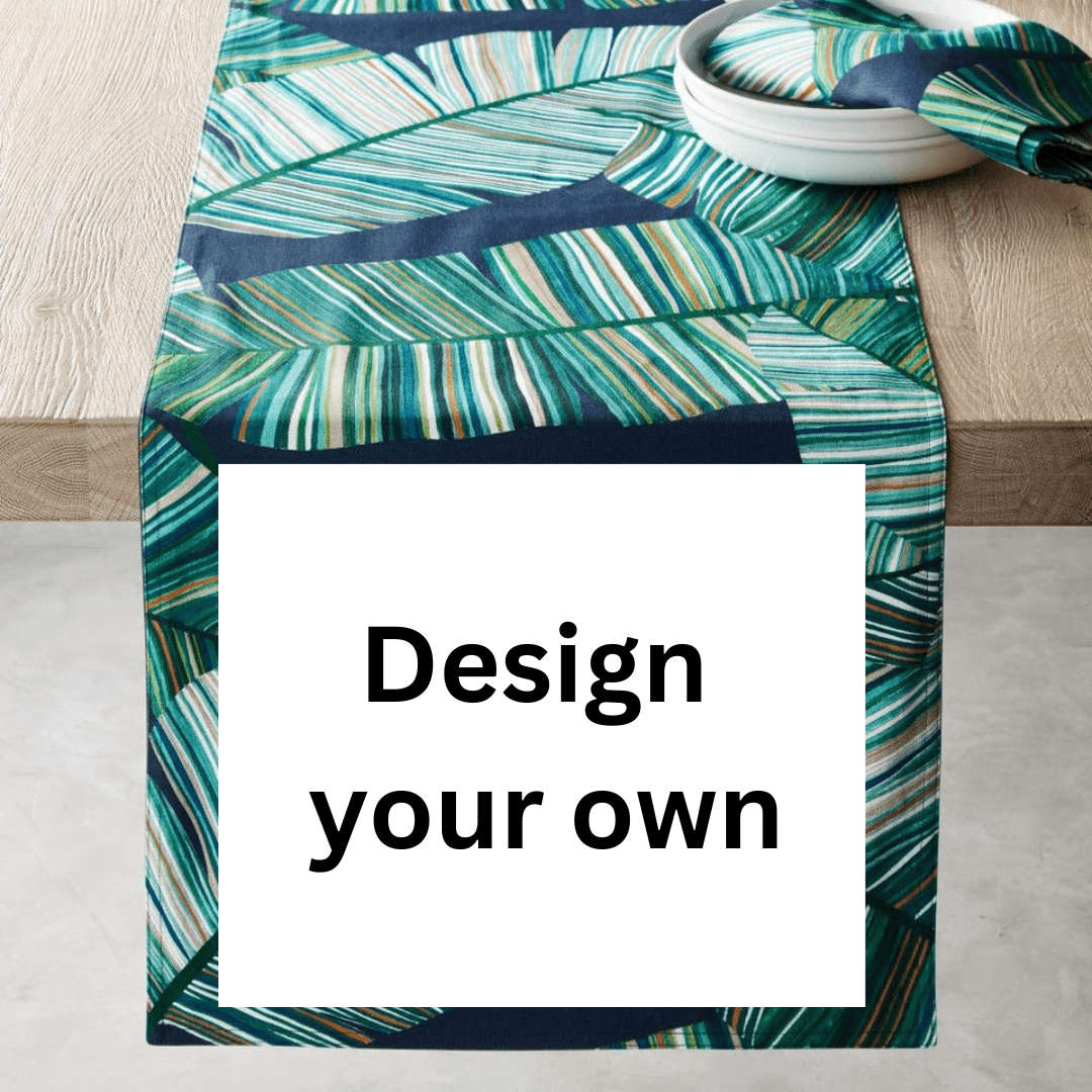 Customised Cotton Table Runner