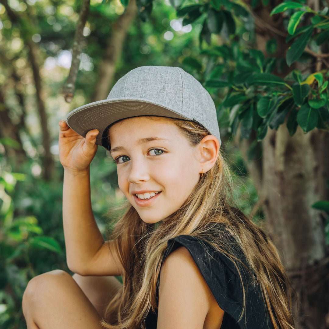 Uflex Kids Snapback Flat Peak Cap