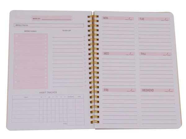Weekly Planner A5 Notebook