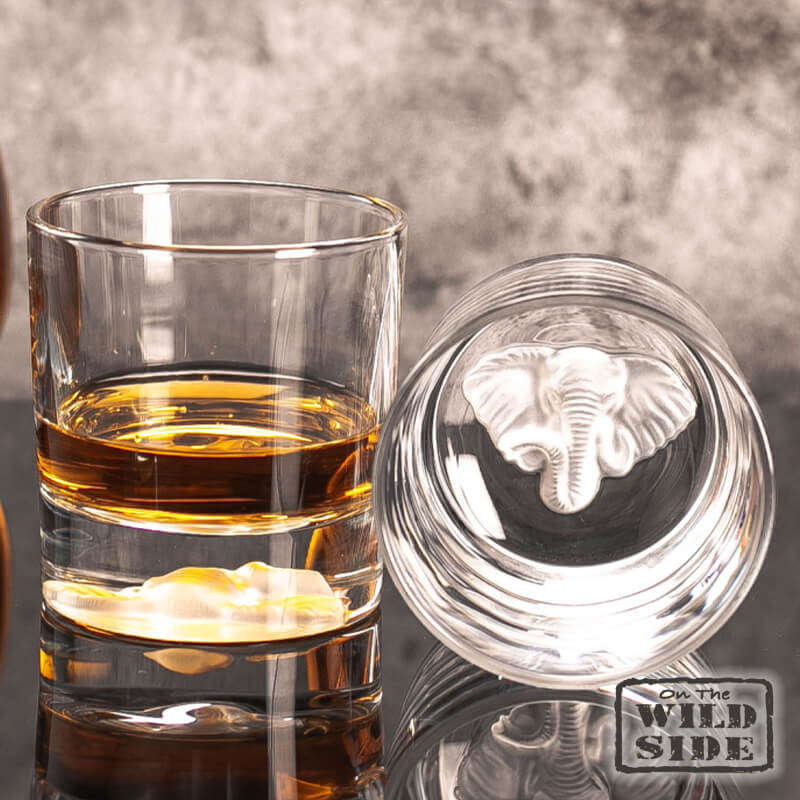 Whisky Glass Elephant - Set of 6