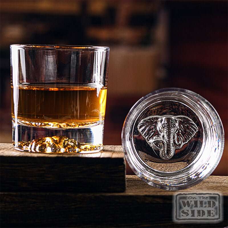 Whisky Glass Elephant - Set of 6