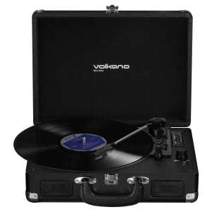 Volkano Retro Series Turntable & Bluetooth Speaker