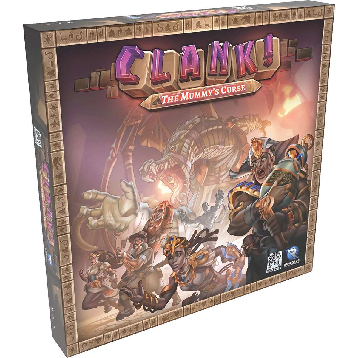 Clank! A Deck-Building Adventure - Clank The Mummy's Curse