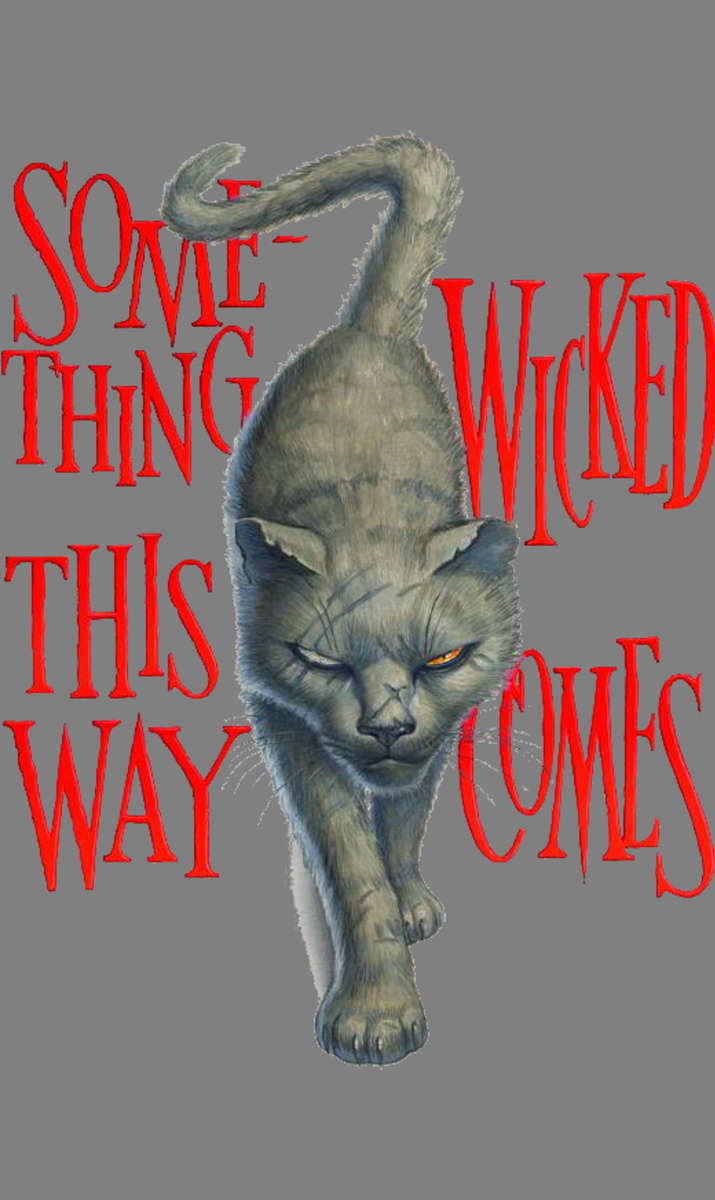 Discworld T-shirts - Greebo Grey / Female L