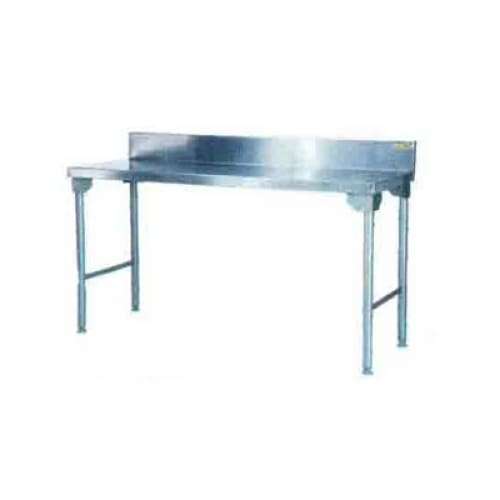 Econo Splash Back Table 1700mm Stainless Steel Legs Pkpsbtssl1700
