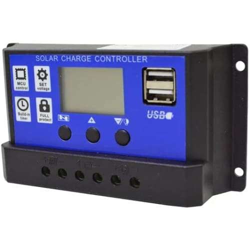 Solarwize Solar Charge Controller Pwm 20a 12v/24v S-pwm-20-sw