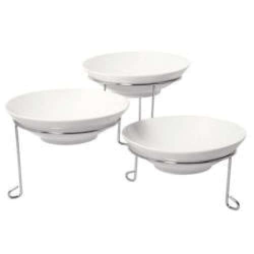 Triple Plate Stand Round 3 x 172mm/120/180/240 (1) Ps-fr05b[l]