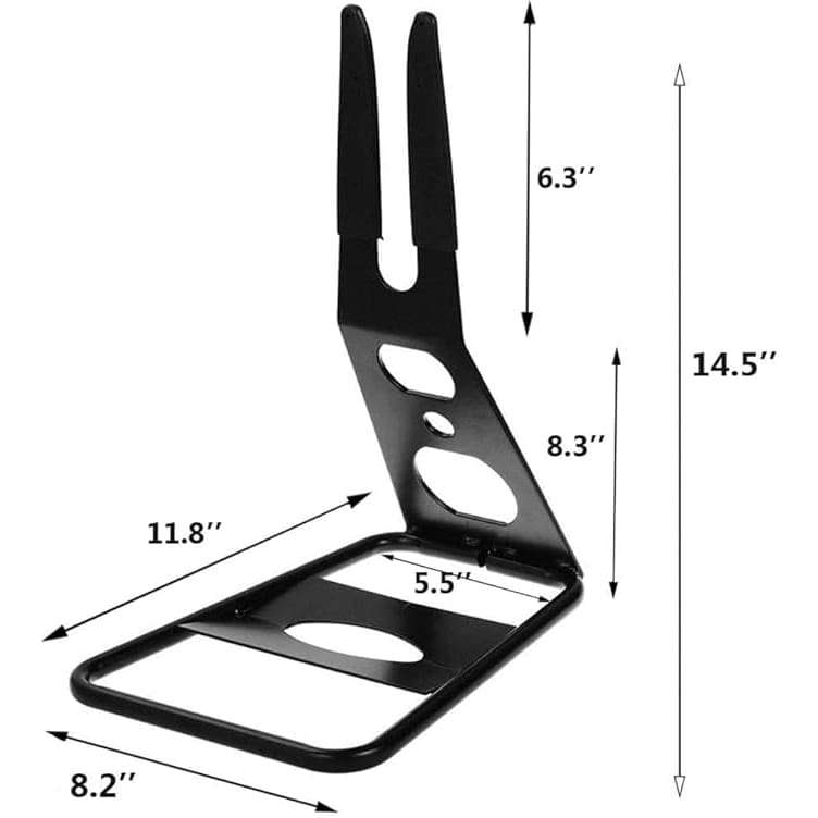 Steel Bike Floor Stand  Quick & Easy Parking Solution