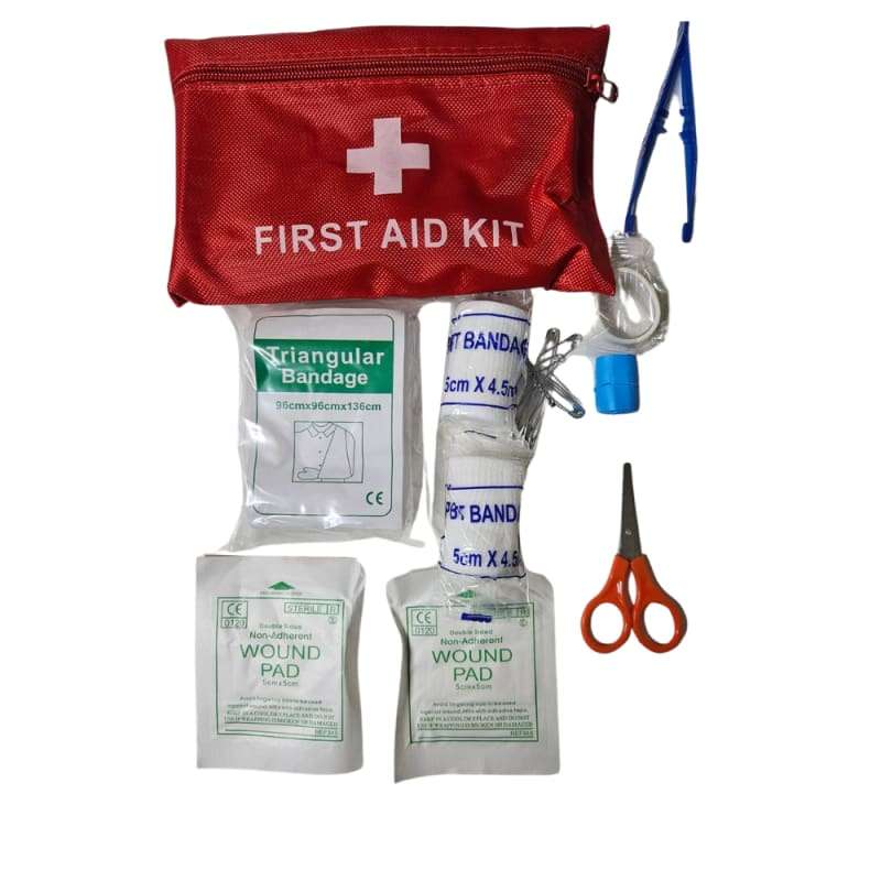 Mini Emergency First Aid Kit - 11 Piece
