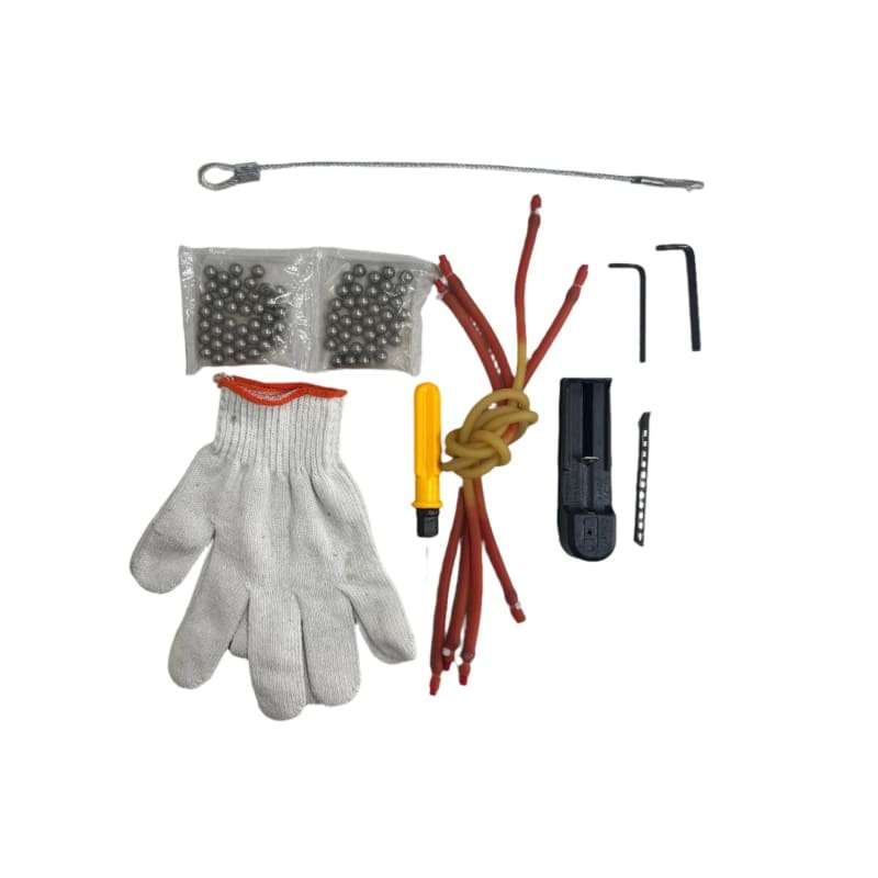 Compound Bow Metal Archery Ball Launcher full kit