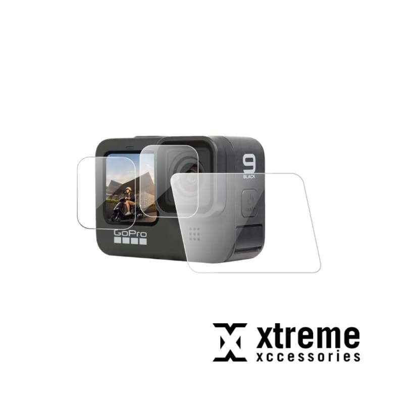 Tempered Glass Lens & Screen Protector for GoPro Hero 13, 12, 11, 10 and 9