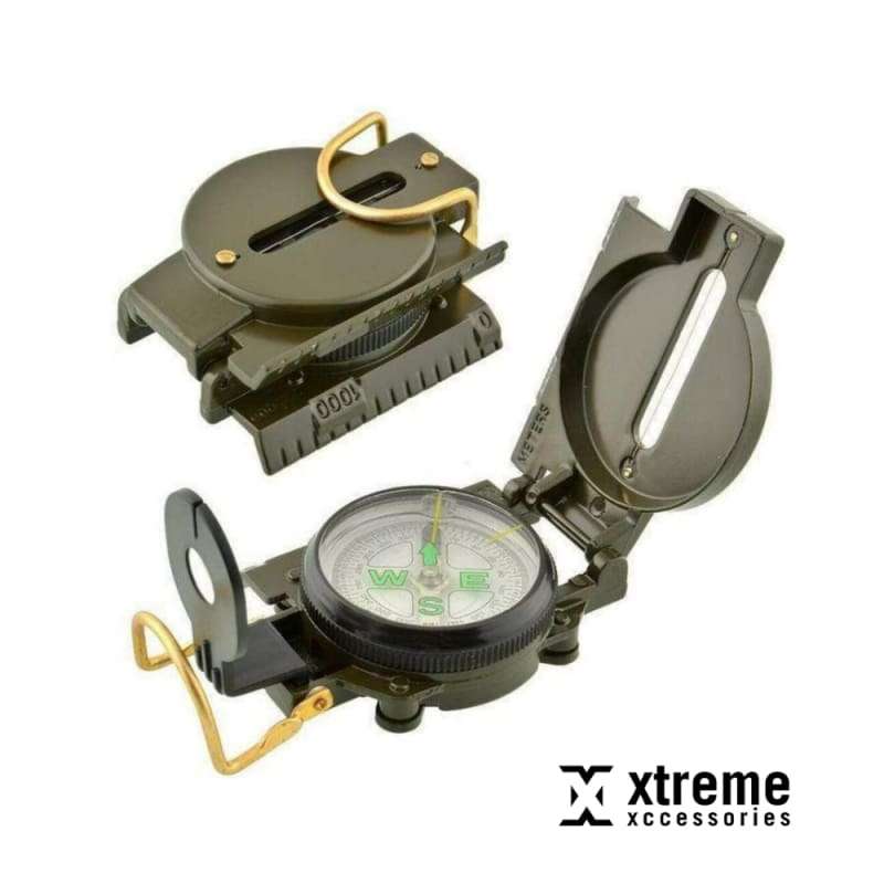 Emergency Compass with Magnifying Glass