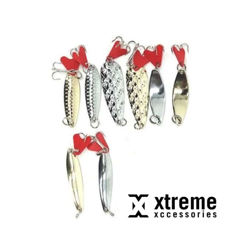 Fishing Lure 49 Pcs Metal and Soft