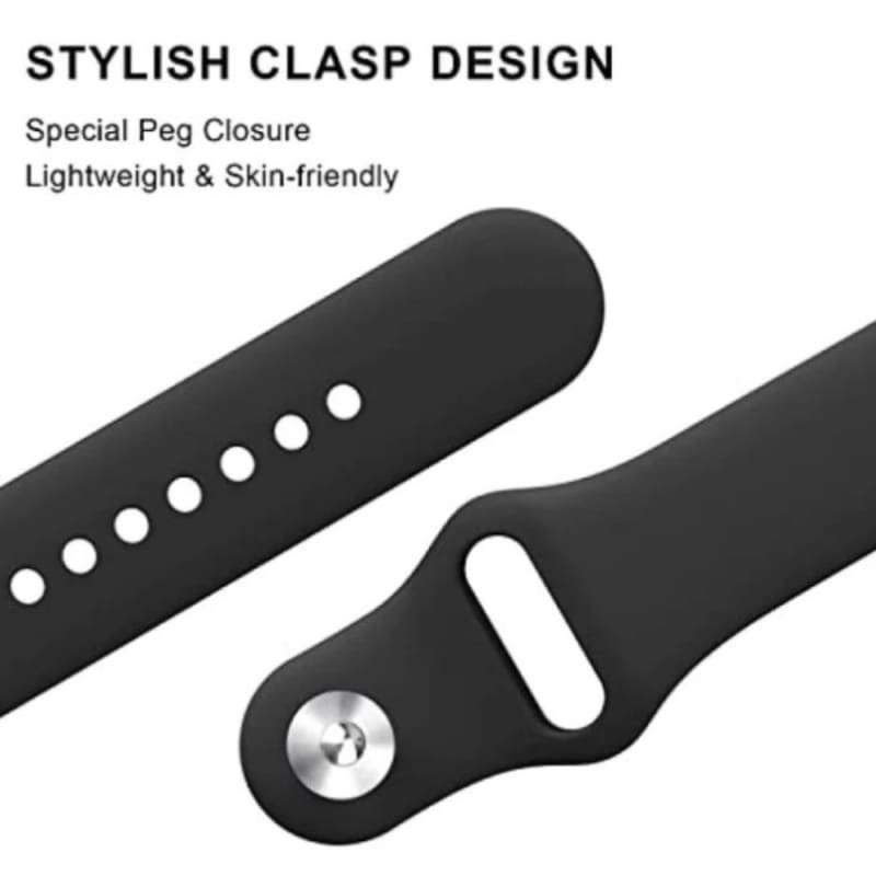 42/44/45/49mm (S/M) Classic Silicone Apple Replacement Strap