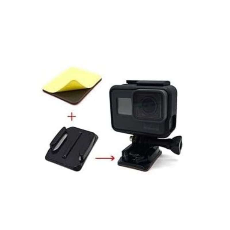 Flat and Curved Adhesive Mounts for All GoPro ( 10 pack )