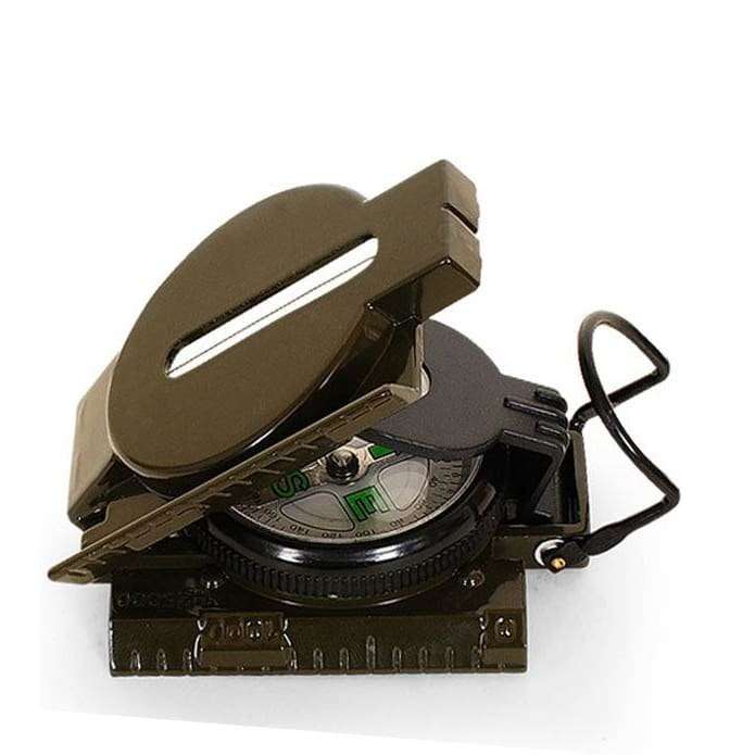 Emergency Compass with Magnifying Glass