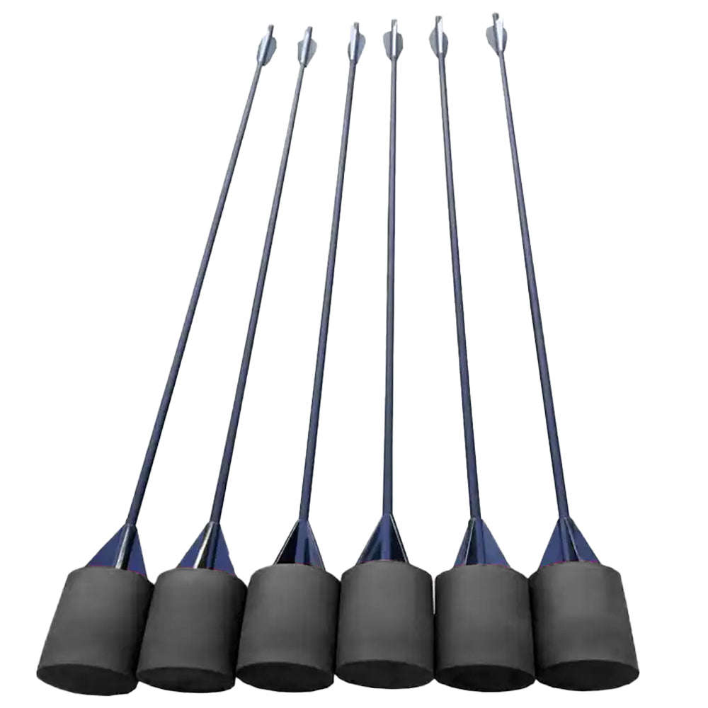 6pc ShieldStrike Foam Fury Arrows Archery Sponge Arrow Set