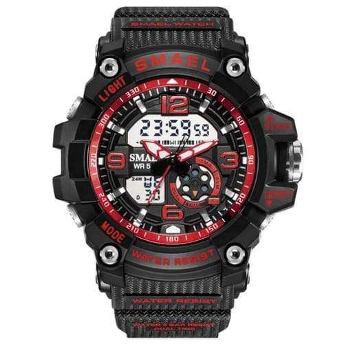 Kids Smael Red Chronograph Watch