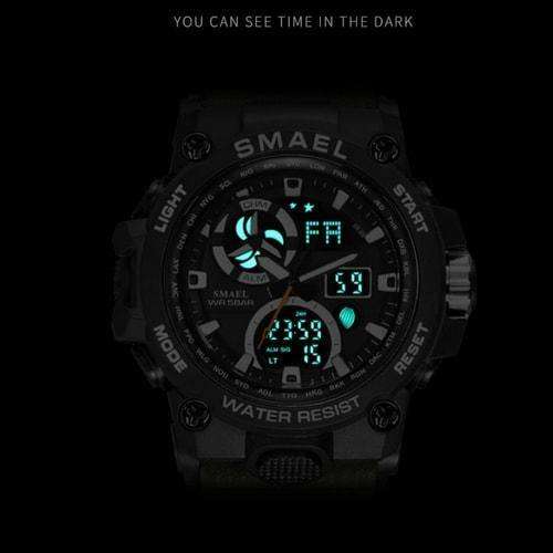 Smael Khaki SL8011 Sports Watch