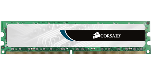 Corsair 4Gb Ddr3-1333 Value select 4Gb x 1 | Corsair CMV4GX3M1A1333C9