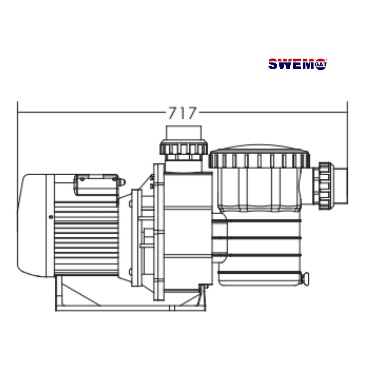 SB20 Pool Pump 1.8kW | 2.0HP Residential Pool & Spa Pump