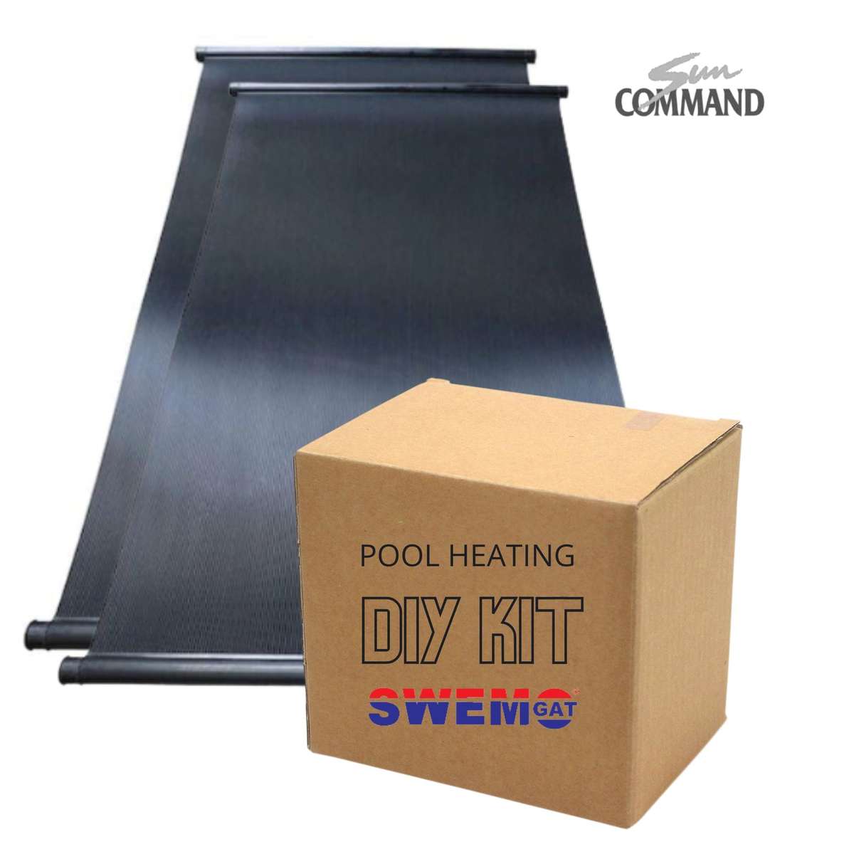 Sun Command Pool Heating 8 Solar Panel DIY Kit