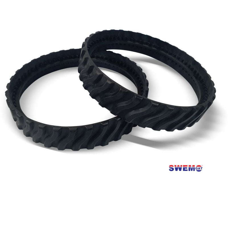 Tracks for Zodiac MX6, MX8, MX8 Elite and Baracuda Tracker Swimming Pool cleaner (set of 2 tyres)