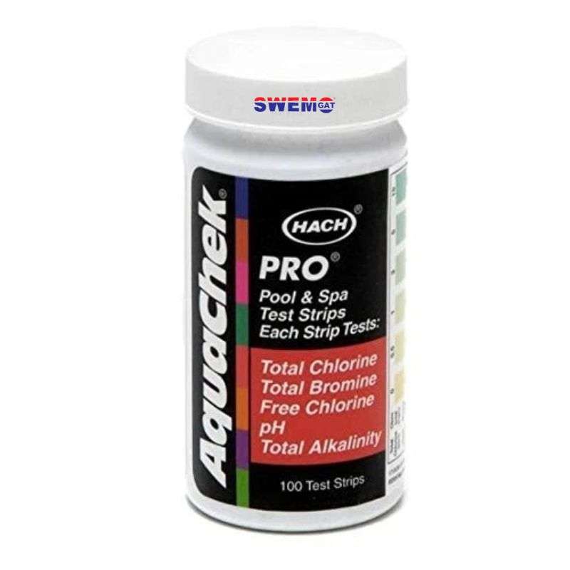 AquaChek Pro 5-in-1 Pool & Spa Test Strips  100 Strips