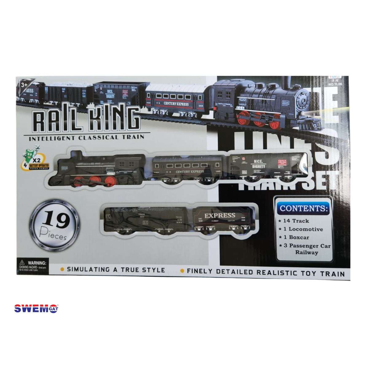 Toy Train for Ages 3 years and older