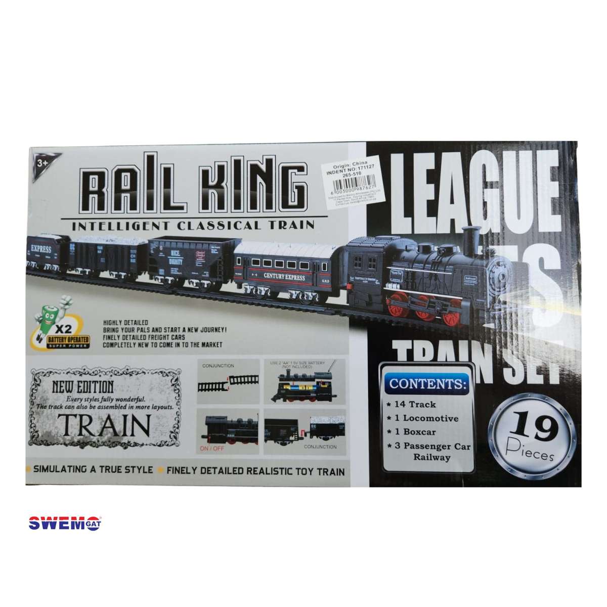 Toy Train for Ages 3 years and older