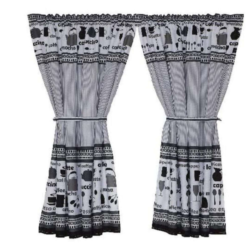 Coffee Pot Mono 220X120 Curtain