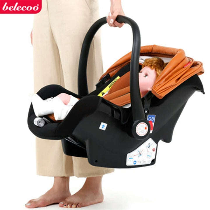 3 in 1 Belecoo PU Leather  Stroller  2019 Model