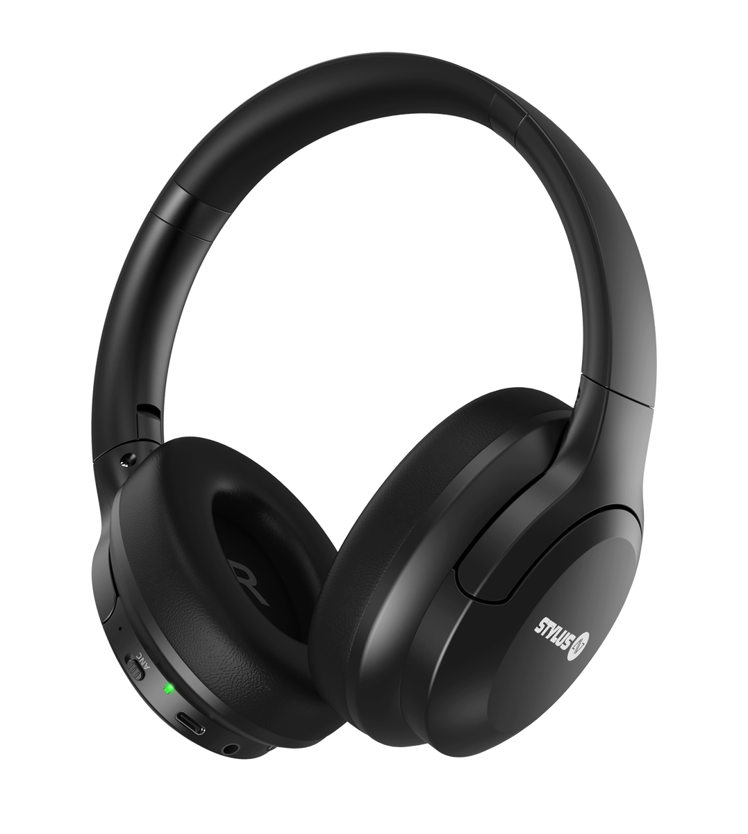 Stylus Airwave MKII Active Noise Canceling Headphones - Black