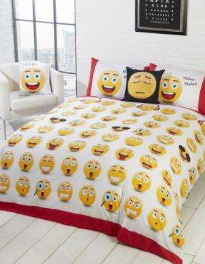 Emoji Duvet -  Icons - Emoji Bedding - Double