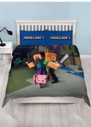 Minecraft Duvet - Minecraft Bedding - Double