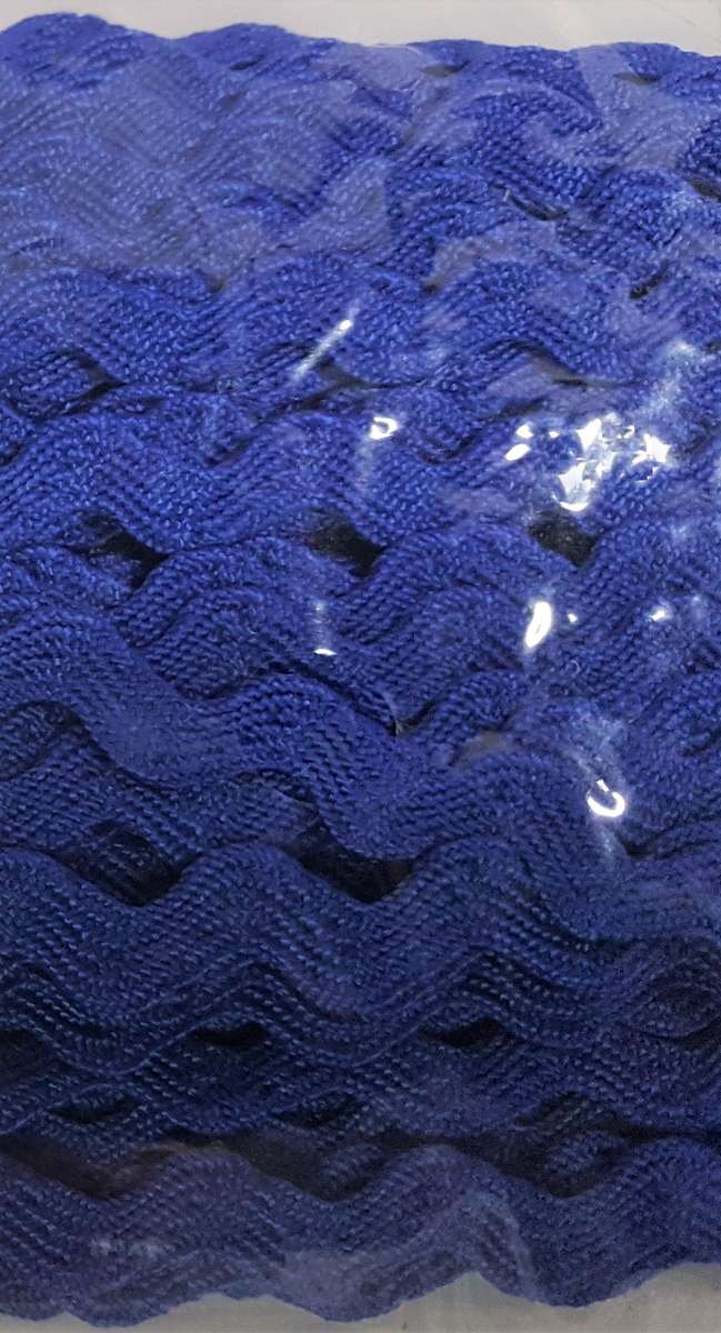 RicRac 24M Roll - Royal Blue